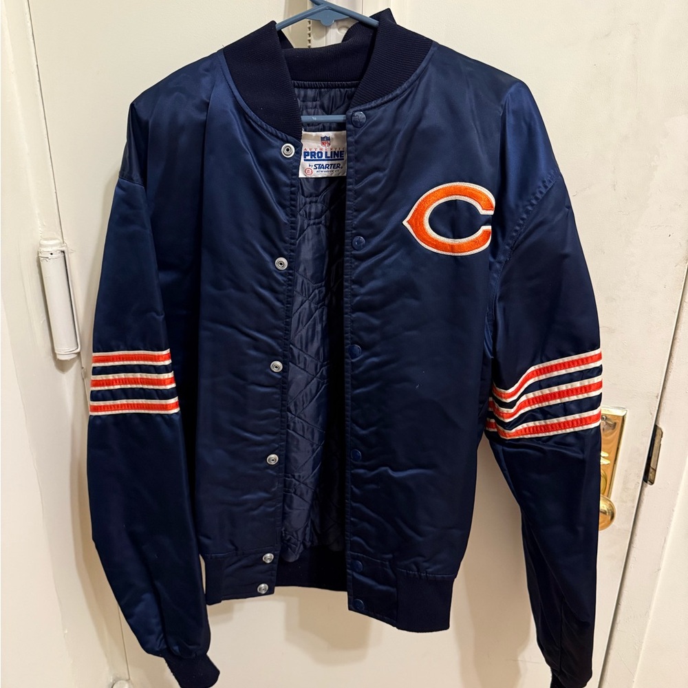 Vintage 1980s Chicago Bears Starter Jacket – XL – PRO LINE Authentic